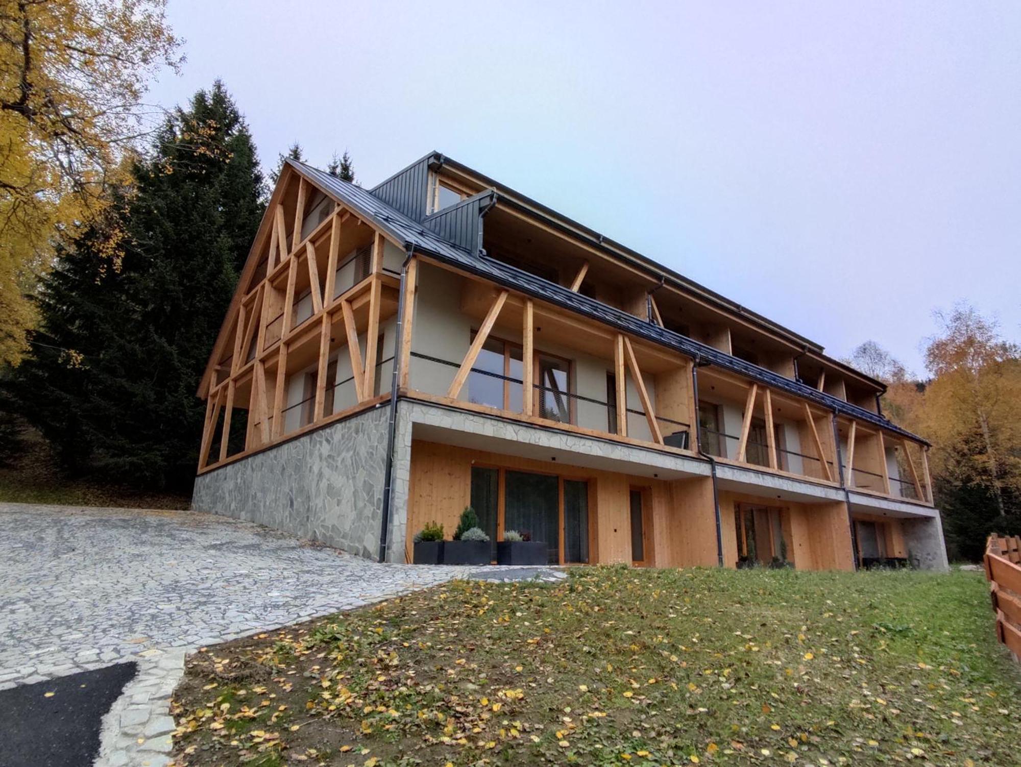 Hojsova Straz Brcalnik Apartman Hannzi Železná Ruda Eksteriør bilde